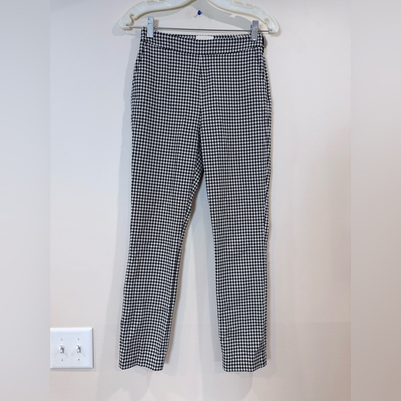 Sezane Pants - 🔥SEZANE Black & White Houndstooth Women’s Pants Size 34 EC🔥